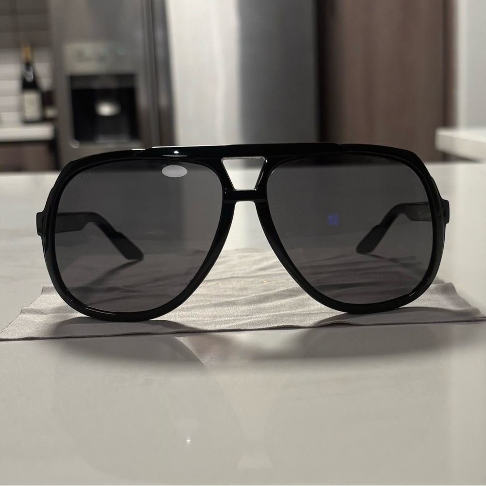 Gucci Black Sunglasses with Case